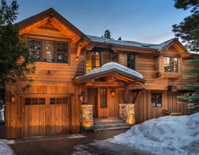 Exterior of Luxury Mountain home